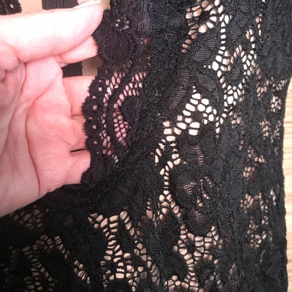 Very Sexy Black Lace Romper - Picture 6 of 8